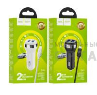 АЗУ HOCO Z40, Superior, кабель USB to Micro,  белый