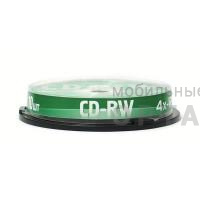 Диск MIREX CD-RW 700Мб 4X-12x Slim case (10/200)