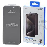Стекло защитное Антишпион KEEPHONE ULTRA PRIVACY, для iPhone 16 Pro Max (6.9) Стекло защитное Антишпион KEEPHONE ULTRA PRIVACY, для iPhone 16 Pro Max (6.9)