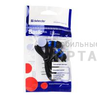 Наушники проводные внутриканальные DEFENDER Basic 616, черные/синие