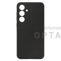 Чехол силикон COVER, бархатная подкладка в упаковке, Realme C71, черный