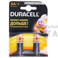 Элемент питания Duracell LR6 BL2 BASIC CN  (2/24/96/10752)