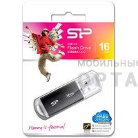 Флешка USB 16 Гб Silicon Power  Ultima U02  чёрный