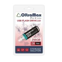 Флешка USB 256 Гб OltraMax 230, USB2.0, черный