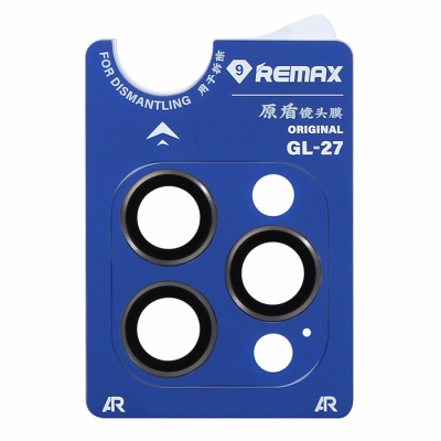 Защита на камеру Remax GL-27, для iPhone 15 Pro/15 Pro Max, Black